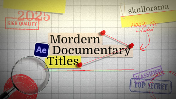 Modern Documentary Titles（762698）-技能树